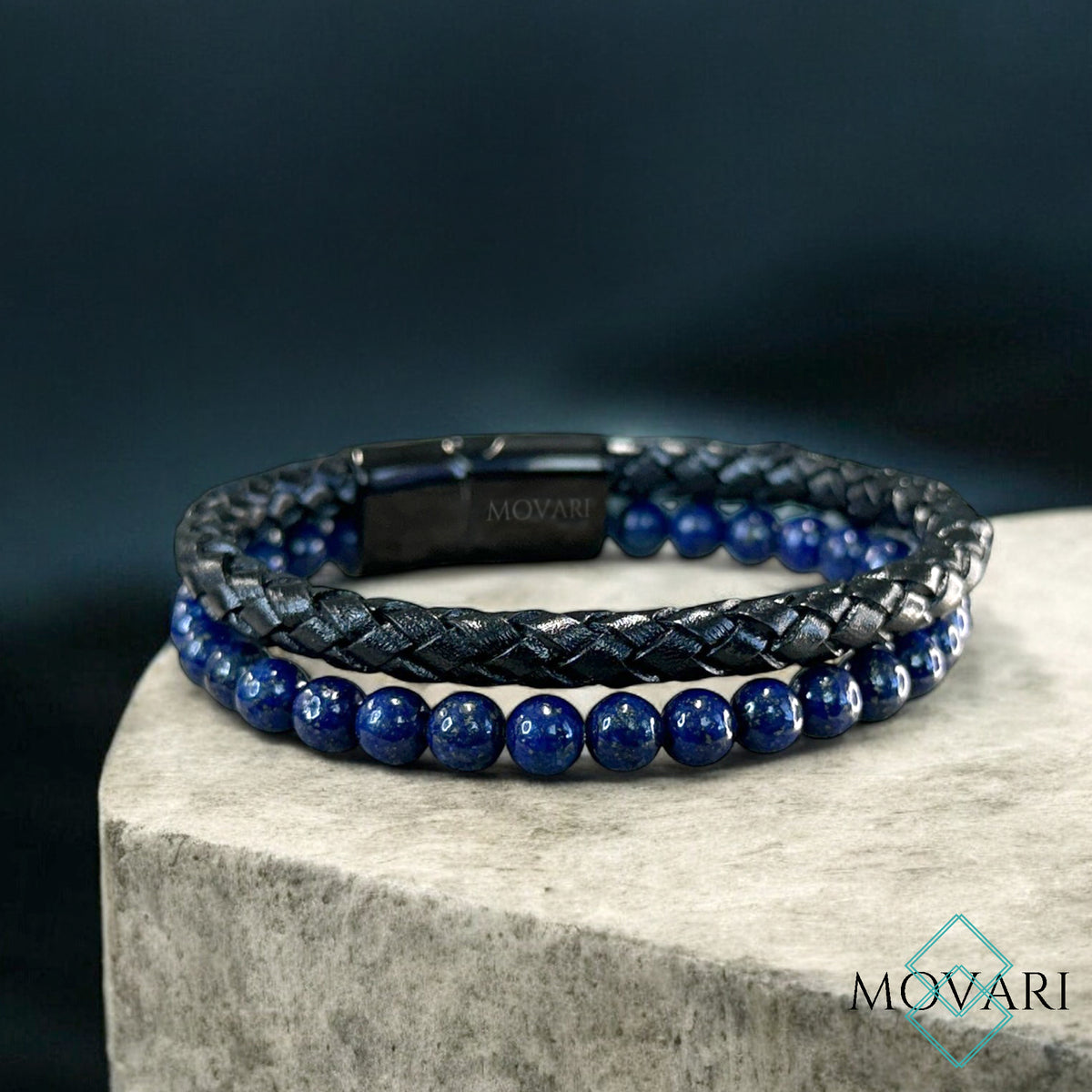 Movari-Lapis-Lazuli-Leather.  display picture 1